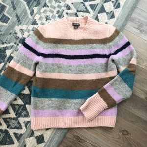 J.Crew Alpaca Stripe Sweater